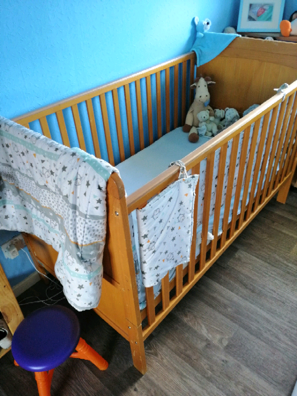 mamas and papas pine cot